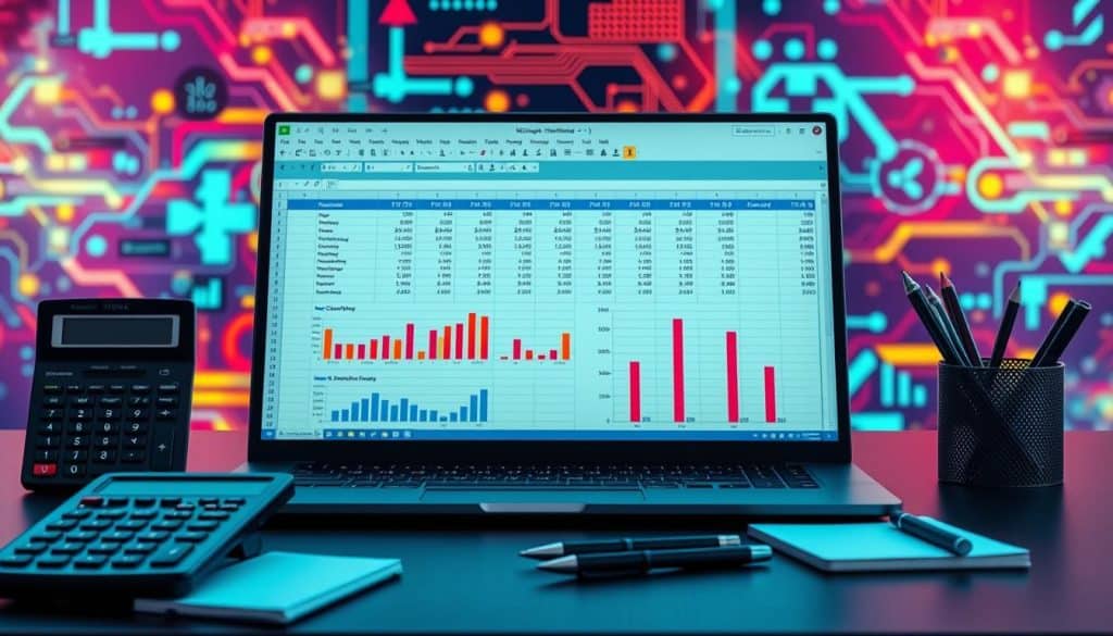 Calculation tools in Microsoft Works