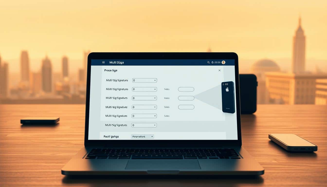 how to set up multi-sig crypto wallet